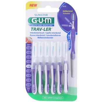 G.U.M Trav-Ler Interdental perie interdentara 1,2 mm 6 buc