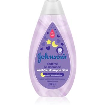 Johnson's® Bedtime gel de curățare pentru un somn liniștit pentru pielea bebelusului 500 ml