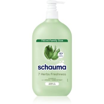 Schwarzkopf Schauma 7 Herbs sampon pe baza de plante pentru par normal spre gras 750 ml