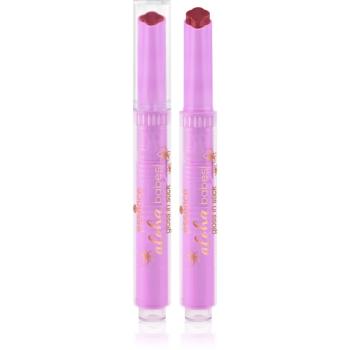 essence aloha, babes! luciu de buze cremos stick culoare 01 Sunny Bliss, Flower Kiss 1.6 g