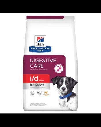 HILL'S Prescription Diet I/D Stress Mini Digestive Care hrana dietetica caini talie mica formulata pentru a calma si rezolva tulburarile digestive 3 kg