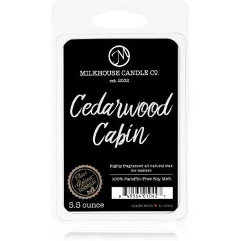 Milkhouse Candle Co. Creamery Cedarwood Cabin ceară pentru aromatizator 155 g