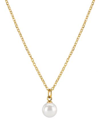 Troli Colier elegant placat cu aur cu perle VJMS002NR