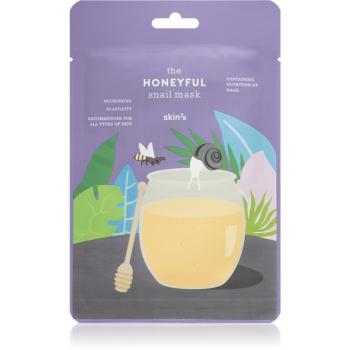 Skin79 Snail The Honeyful mască textilă nutritivă extract de melc 20 ml