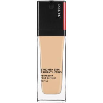 Shiseido Synchro Skin Radiant Lifting Foundation machiaj pentru lifting cu efect de stralucire SPF 30 culoare 210 Birch 30 ml