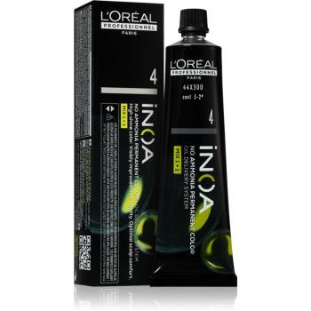 L’Oréal Professionnel Inoa tartós hajfesték ammónia nélkül árnyalat 4 60 ml