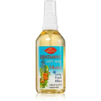 Bione Cosmetics Dentamint Menthol spray de gura pentru o respirație proaspătă 115 ml