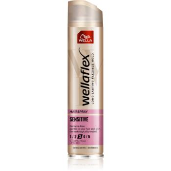 Wella Wellaflex Sensitive fixativ păr pentru fixare medie fara parfum 250 ml