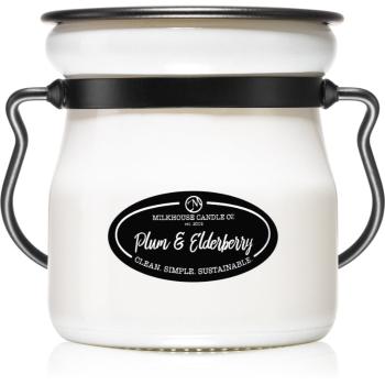 Milkhouse Candle Co. Creamery Plums & Elderberry lumânare parfumată Cream Jar 142 g