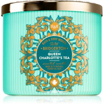 Bath & Body Works Bridgerton Queen Charlotte's Tea lumânare parfumată 411 g