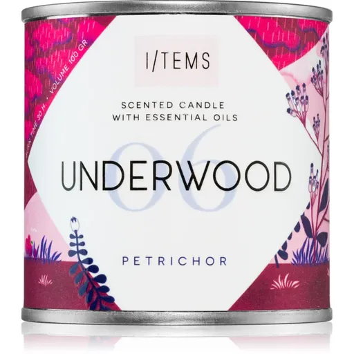 I/TEMS Artist Collection 06 / Underwood lumânare parfumată 100 g