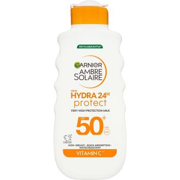 Garnier Loțiune de protecție solară SPF 50 Ambre Solaire Hydra 24h Protect (Very High Protection Milk) 175 ml