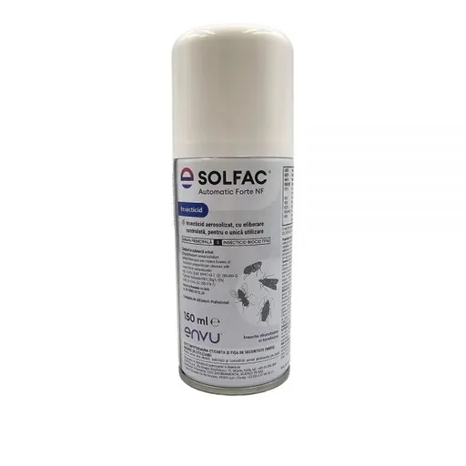 Solfac Automatic Forte NF 150ml solutie insecticid plosnite de pat gandaci capuse pureci molii muste tantari furnici