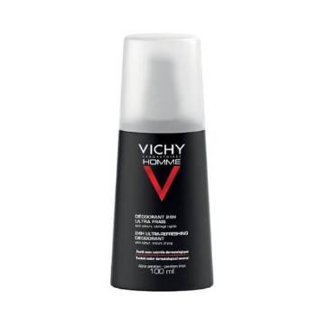 Vichy Deodorant spray împotriva transpirației excesive 24 h Homme (Ultra Refreshing Deodorant) 100 ml