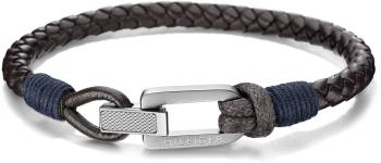 Tommy Hilfiger Brățară din piele pentru bărbați TH2701011