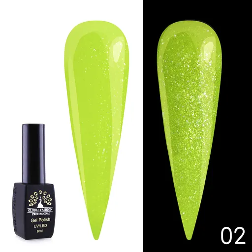 Oja Semipermanenta Disco Summer 8 ml, 02, TPO Free