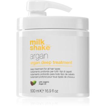 milk_shake Argan Deep Treatment ulei de ingrijire pentru toate tipurile de păr 500 ml