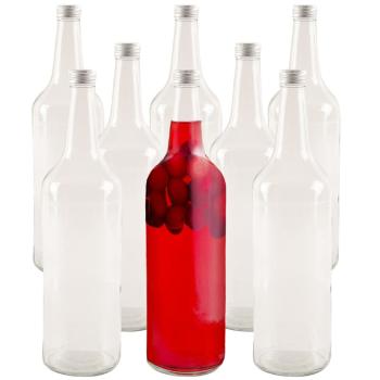 Set borcane din sticlă Orion Spirit, cu capac, 0,5 l, 8 buc.