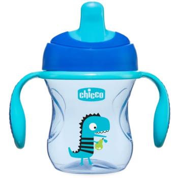 Chicco Training Cup Blue ceasca cu mânere 6 m+ 200 ml