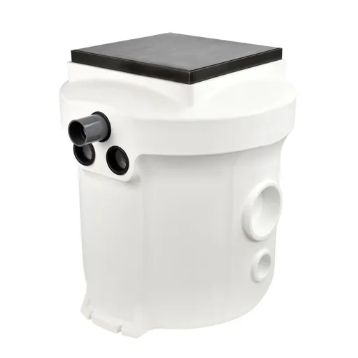 Statie de pompare ape uzate fara tocator - Sanbox HB 2 x 750W, 300 l/min, H ref 12m, monofazata, IBO Polonia