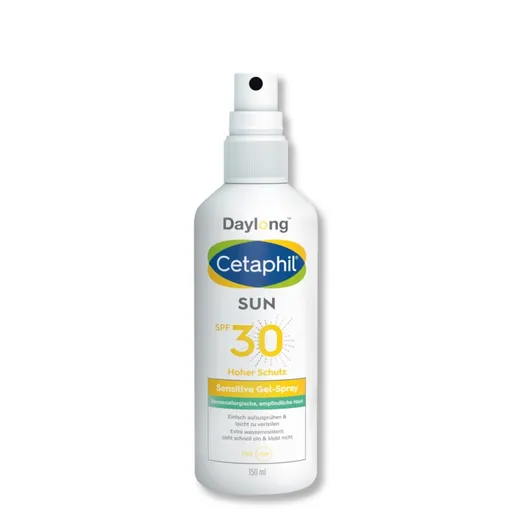 Daylong Gel spray de protecție solară SPF 30 Cetaphil (Sensitive Gel-Sprej) 150 ml