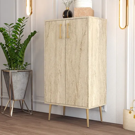 Pantofar, Hanah Home, Prag, 60x111x35 cm, Travertin