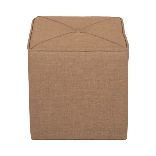 Taburet, Atelier del Sofa, 558ZEN1376, Lemn de brad, Suede