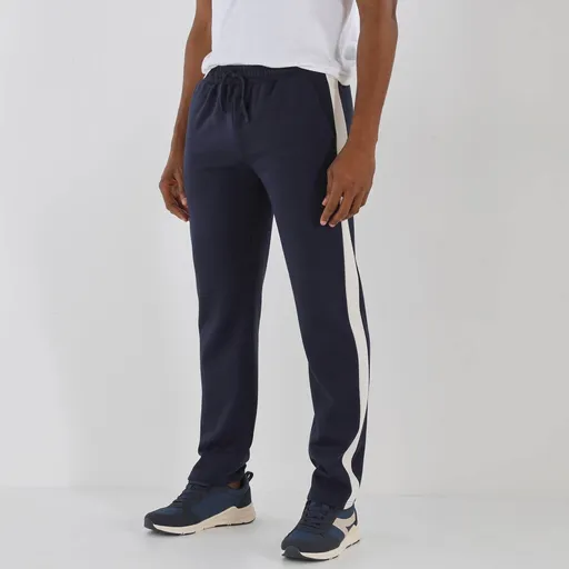 Pantaloni sport de jogging cu dungi laterale