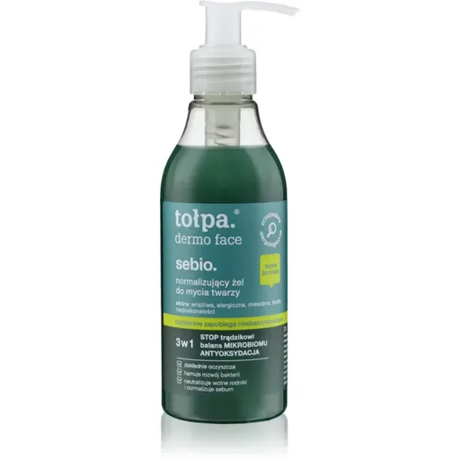 Tołpa Dermo Face Sebio Gel facial de curatare 195 ml