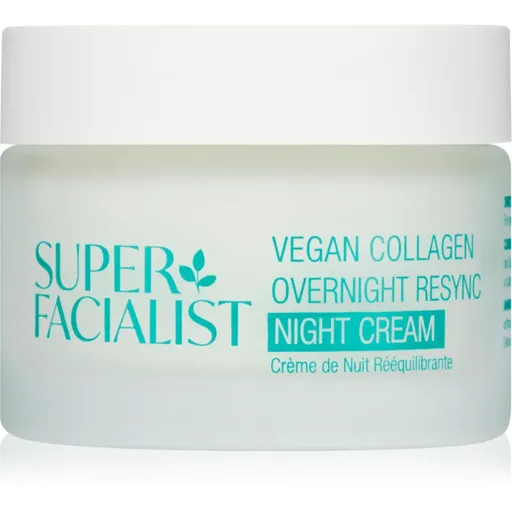 Super Facialist Vegan Collagen crema de noapte care catifeleaza cu colagen 50 ml