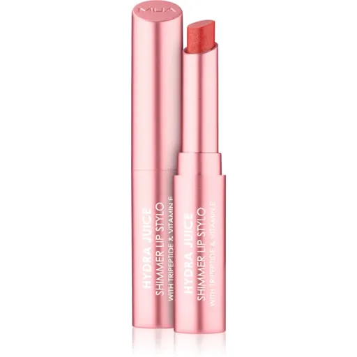 MUA Makeup Academy Hydra Juice Peptide Shimmer Lip Stylo ruj stralucitor cu efect de nutritiv culoare Berry Bliss 1.5 g