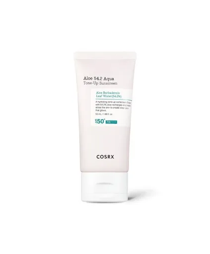 COSRX Protecție solară Aloe 54.2 Aqua SPF 50+ (Tone-Up Sunscreen) 50 ml