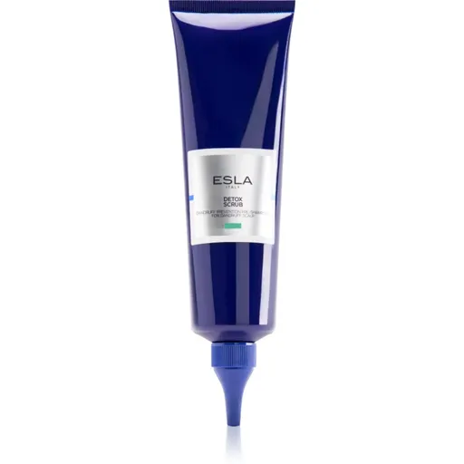 ESLA ITALY Detox Scrub exfoliant pregătitor, înainte de spălarea părului anti matreata 150 ml