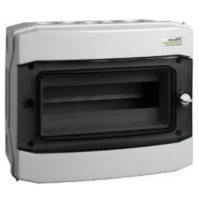 Tablou aplicat 1 rand 12 module IP65 Noark PHS 12T ( 101494 )