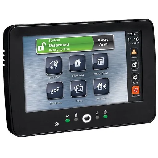 Tastatura LCD color touchscreen, 7 inch (177.8 mm) DSC NEO-TOUCH B / HS2TCHPBLK