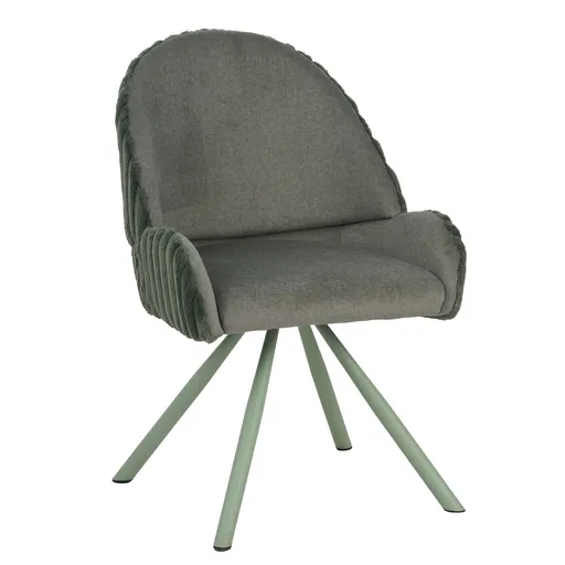 Set 2 scaune Stockholm -A, Mauro Ferretti, 58x53x85 cm, fier/poliester, verde