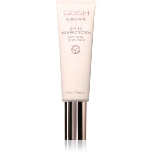 Gosh Skin Care SPF50 Crema protectoare pentru pielea uscată și sensibilă SPF 50 50 ml