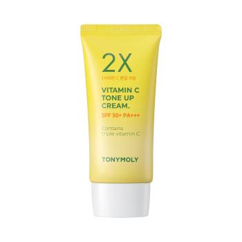 Tony Moly Cremă iluminatoare pentru ten SPF 50+ 2X Vitamin C (Tone Up Cream) 50 ml