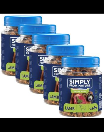 SIMPLY FROM NATURE Smart Bites 5x130 g recompensa cu miel pentru caini