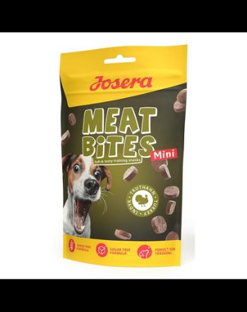 JOSERA Meat Bites Mini Turkey snack caini rasa mica 70g curcan