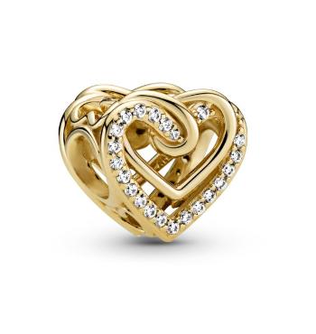 Pandora Romantică mărgea placată cu aurShine 769270C01
