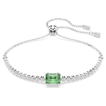 Swarovski Brățară strălucitoare cu zircon verde Matrix 5693411