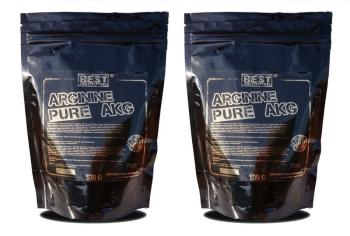 1+1 Zadarmo: Arginine pure AKG od Best Nutrition 500 g + 500 g