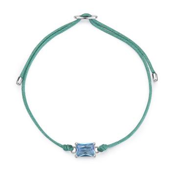 Brosway Brățară din cordon cu zirconiu cubic Fancy Cloud Light Blue FCL108