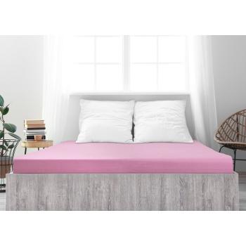 Cearșaf de pat 4Home jersey Ideal roz , 160 x 200 cm, roz, 160 x 200 cm