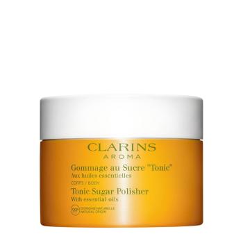 Clarins Peeling corporal cu uleiuri esențiale Tonic Sugar Polisher 250 g