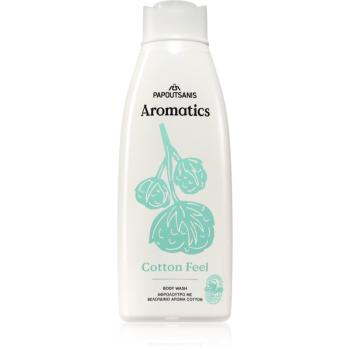 PAPOUTSANIS Aromatics Cotton Feel gel de duș mătăsos 650 ml