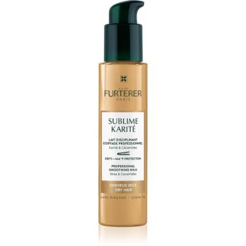 René Furterer Sublime Karité Professional smoothing milk balsam fara clatire pentru par uscat 100 ml