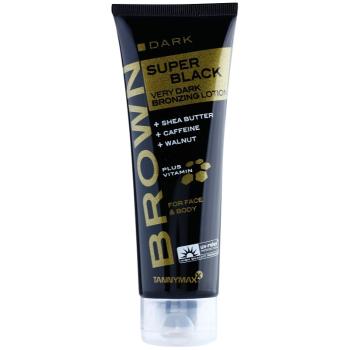 Tannymaxx Brown Super Black Dark cremă pentru plaja cu efect autobronzant 125 ml