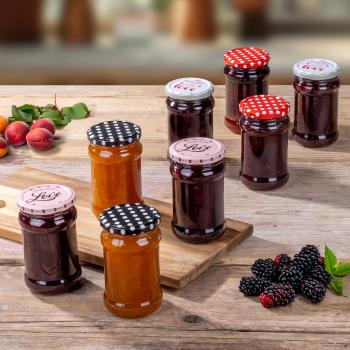 Haushalt international Zavařovací sklenice s víčkem, 315 ml, 4 ks